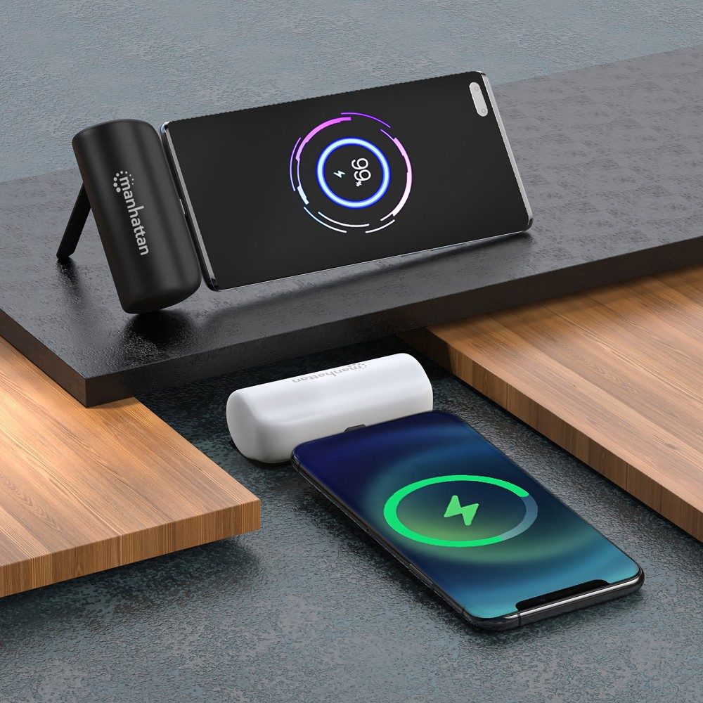 Power Bank con cavalletto per smartphone
