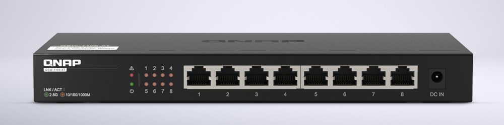 Switch di rete QNAP QSW-1108-8T