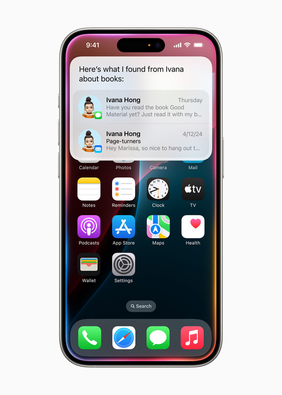 Apple Intelligence - WWDC24 - Siri