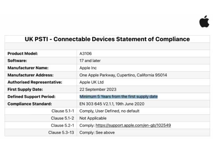 Apple: ecco quanto supporterà i suoi iPhone, sfida persa con Samsung e Google