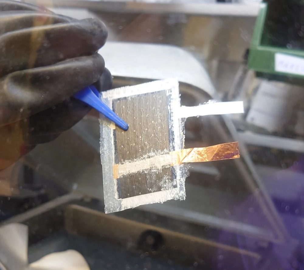 Prototipo batteria senza massa