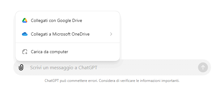 Fonti ChatGPT