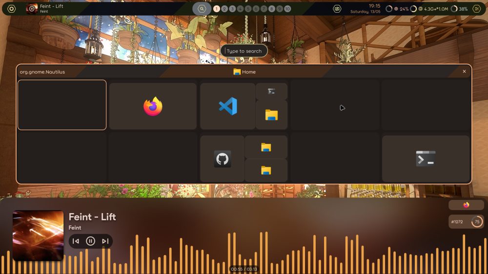 Hyprland, interfaccia window manager Linux