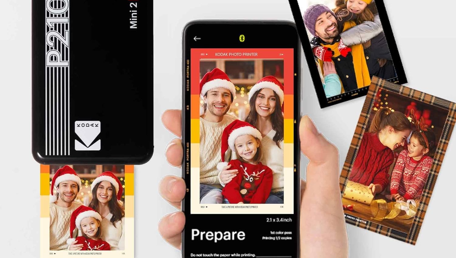 Stampante Fotografica Istantanea HP Sprocket Select - Bianca, Per Smartphone IOS/Android