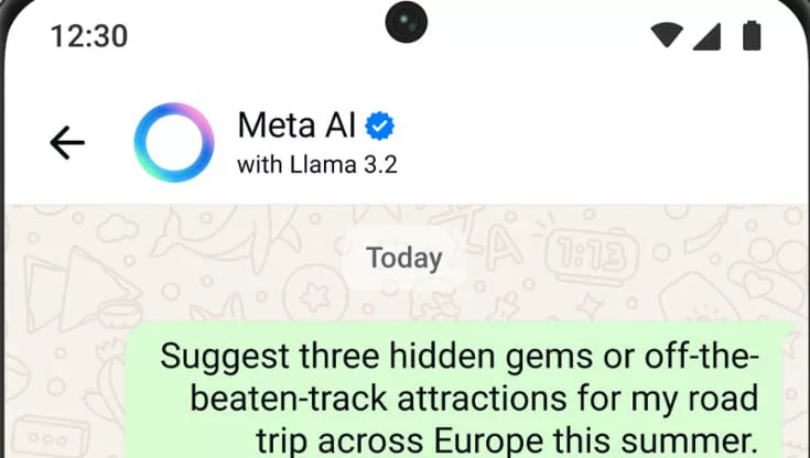 WhatsApp Meta AI 