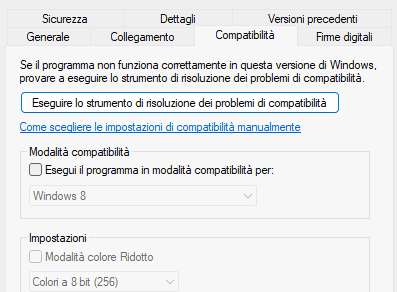 Strumento compatibilità Windows