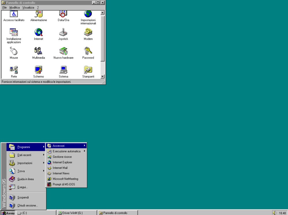 Desktop Windows 95