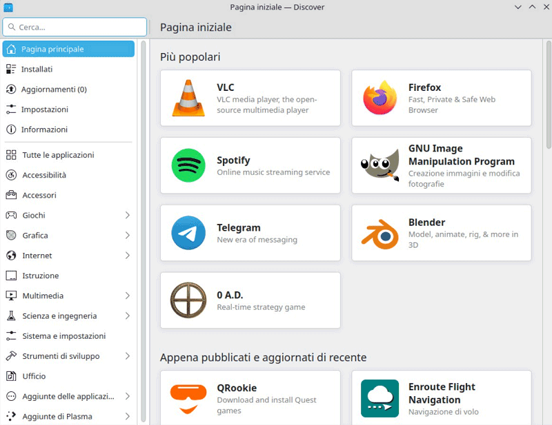 Discover Flatpak