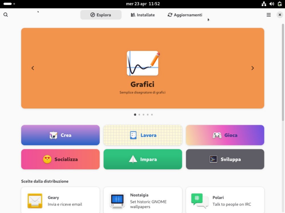 Flatpak, installazione applicazioni