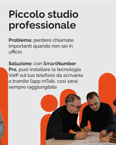 Studio professionale numero VoIP MessageNet