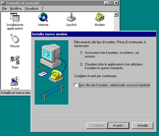 Modem Windows 95