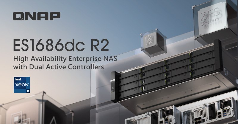 NAS QNAP Dual Active Controller
