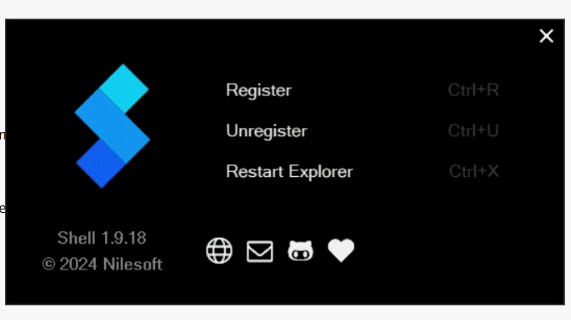 Shell personalizzazione menu contestuale Windows 11