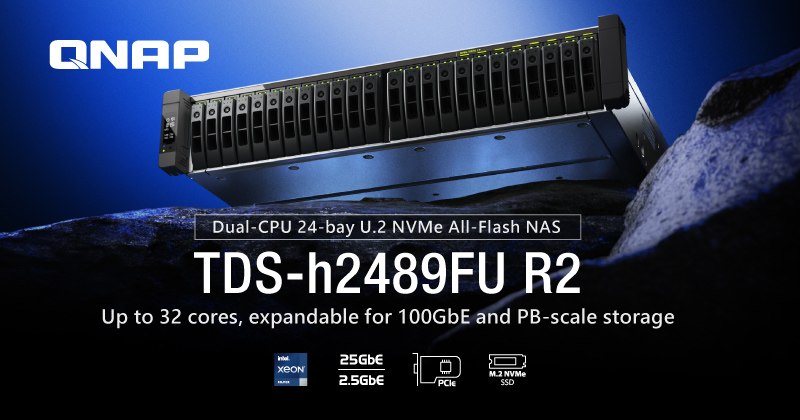 NAS all-flash QNAP TDS-h2489FU R2