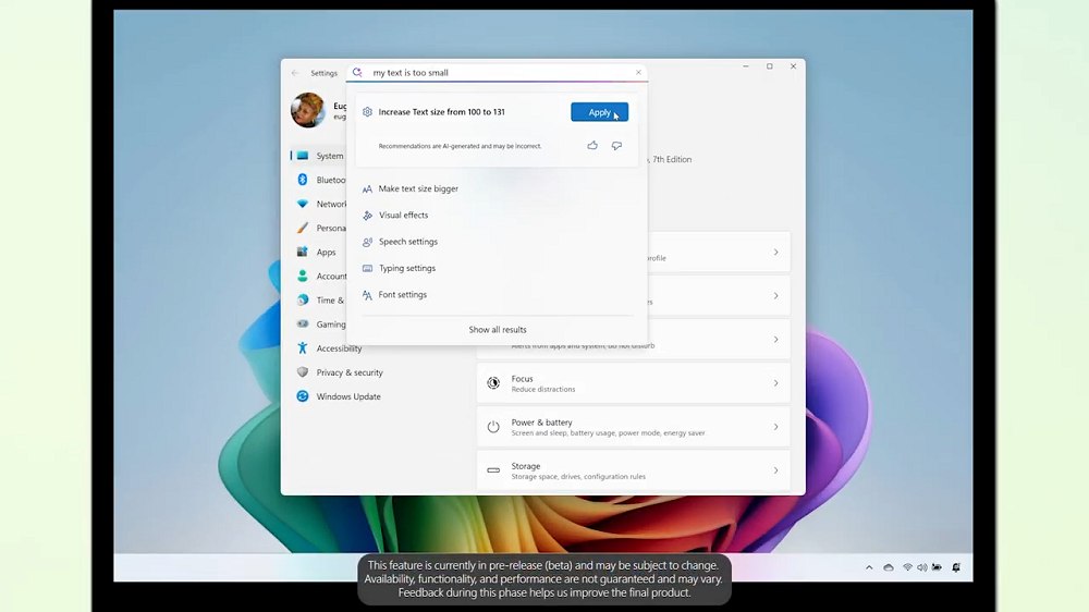 Agenti AI Windows 11
