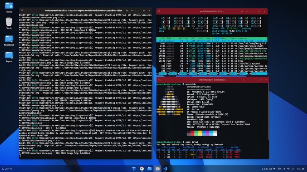 Desktop AnduinOS