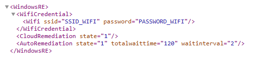 Configurazione Quick Machine Recovery