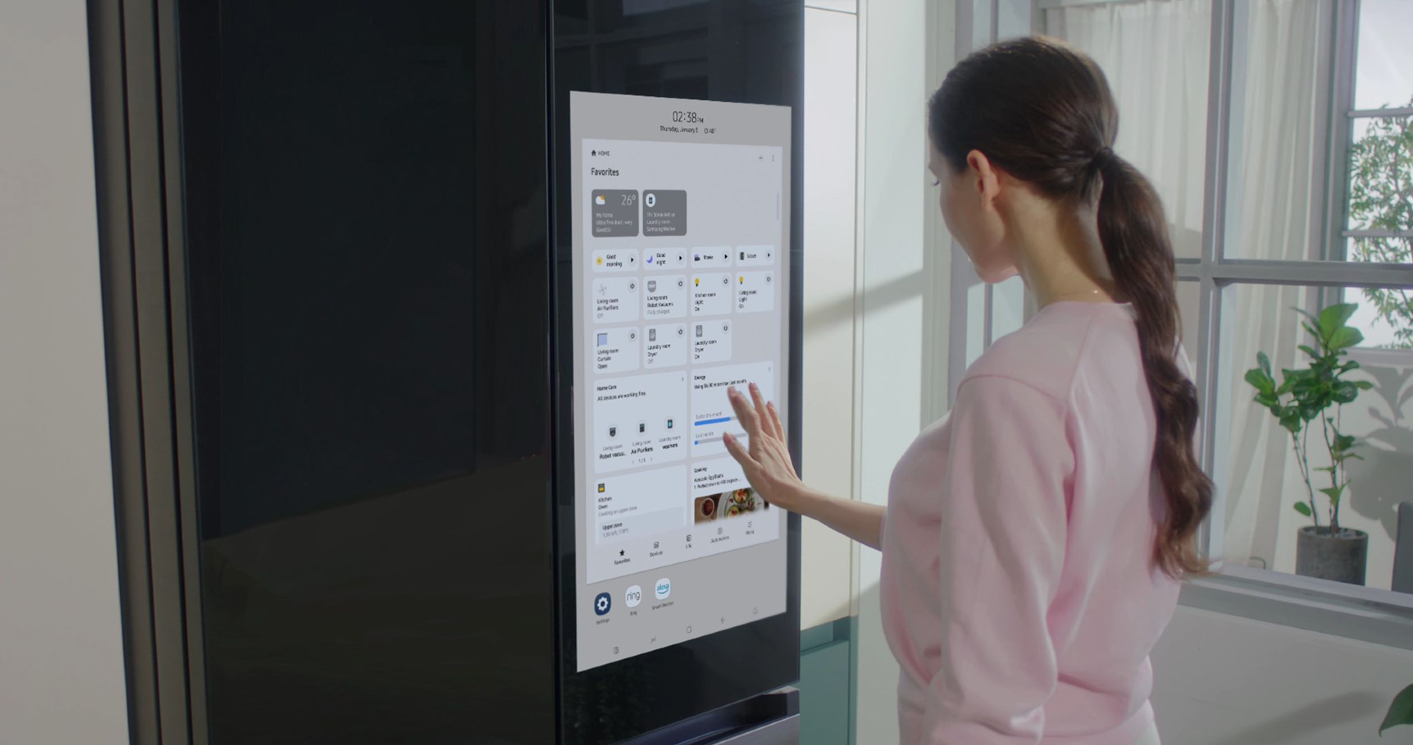 Samsung vuole mettere la pubblicità nello schermo dei frigoriferi smart