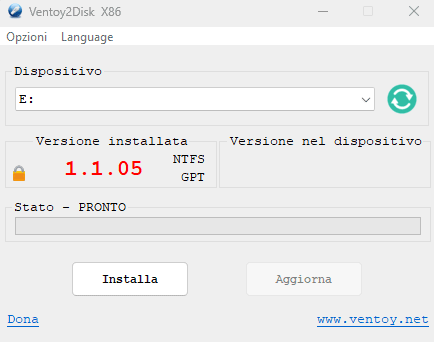 Ventoy chiavetta USB multi-boot