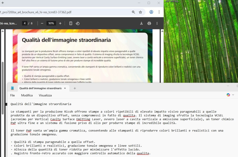 Riconoscimento caratteri schermo con Strumento cattura Windows 11