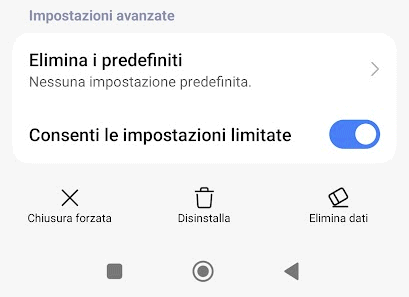 Permesso impostazioni limitate RustDesk