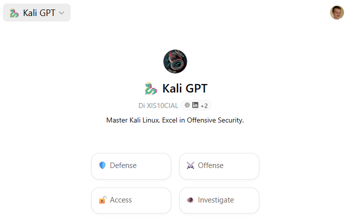 Home Kali GPT
