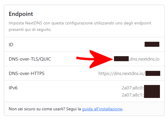 NextDNS, DNS privato su Android
