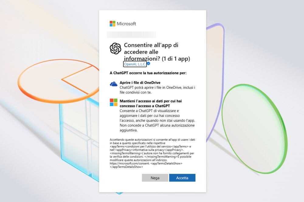 OAuth OneDrive su ChatGPT