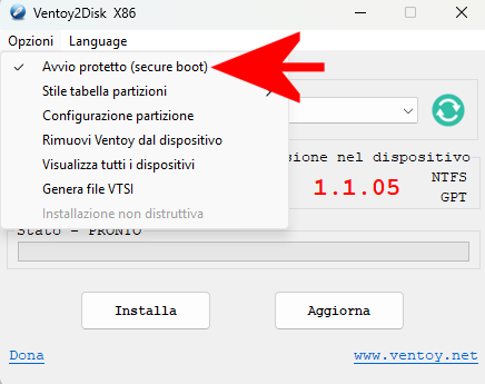 Secure Boot Ventoy