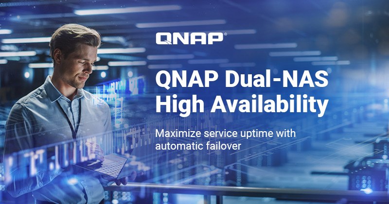 QNAP Dual-NAS HA, storage sicuro e affidabile