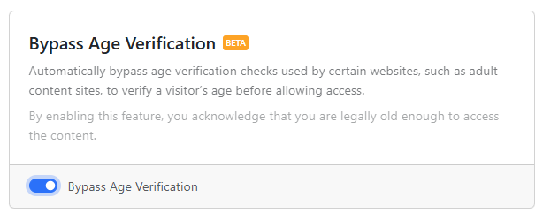 NextDNS: bypass verifica età online