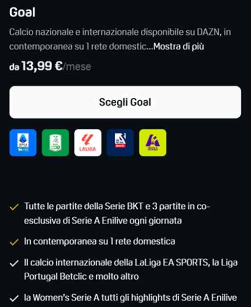 dazn piano goal