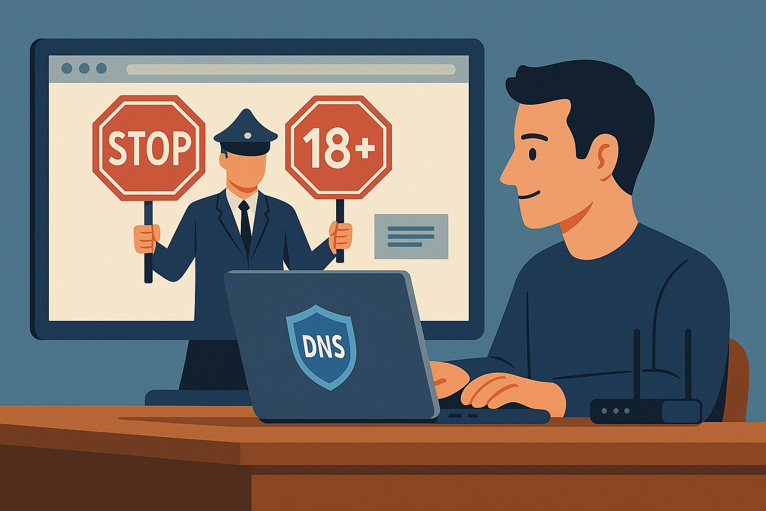 NextDNS opción para evitar verificación de edad