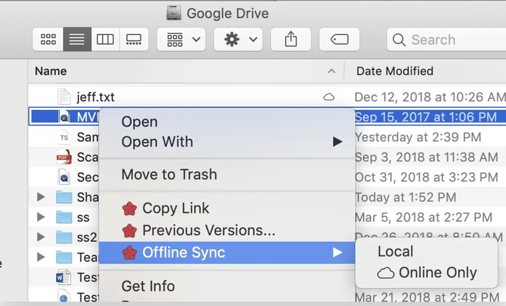 Sincronizzazione e versioning storage cloud Windows e macOS