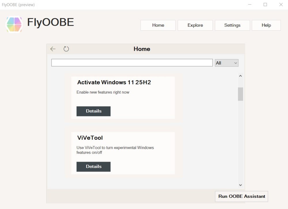 ViVeTool e attivazione Windows 11 25H2