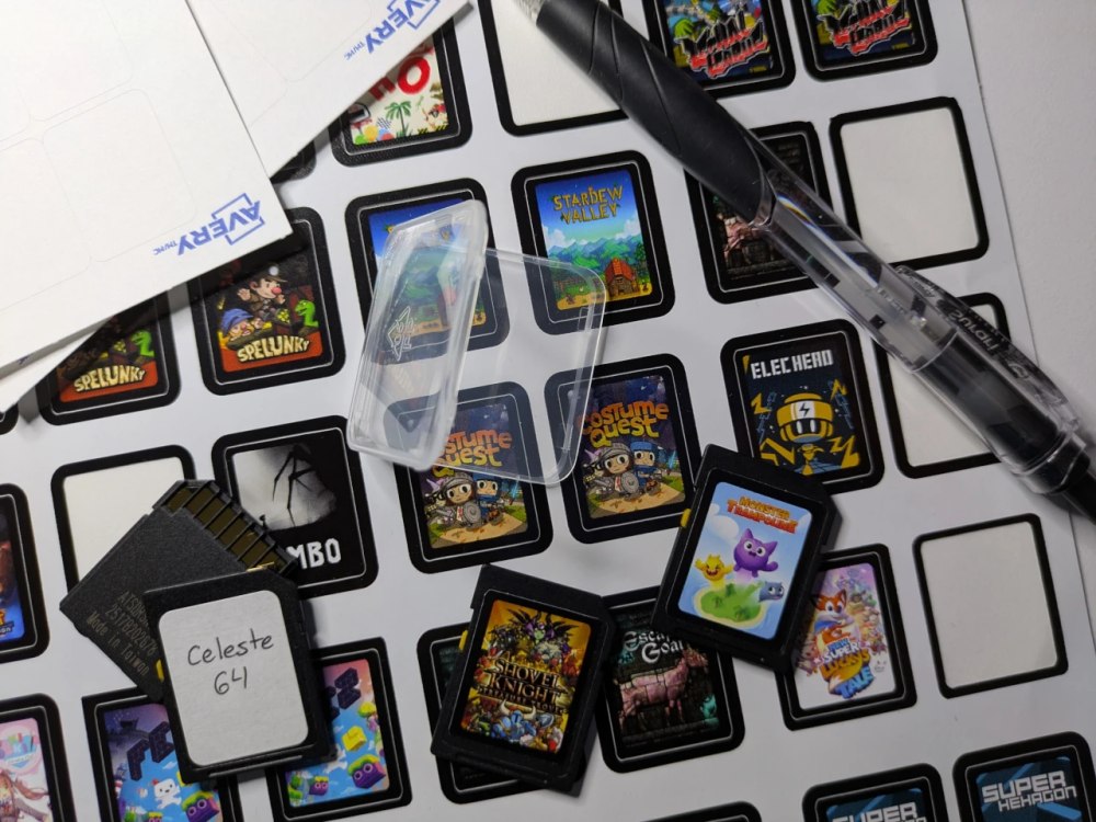 Cartuccia gioco su SD card con Kazeta