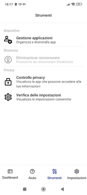 Controllo privacy su Android