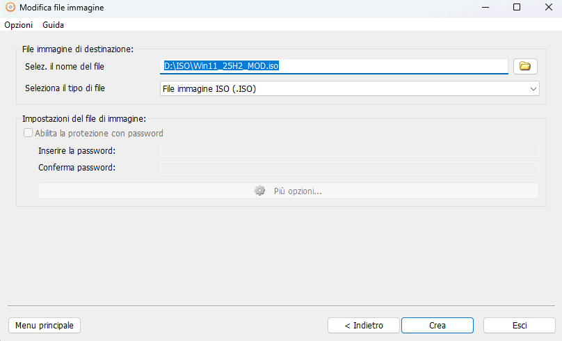 Creazione file ISO Windows 11 aggiornato