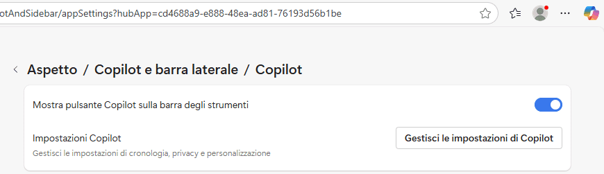 Icona Copilot Edge