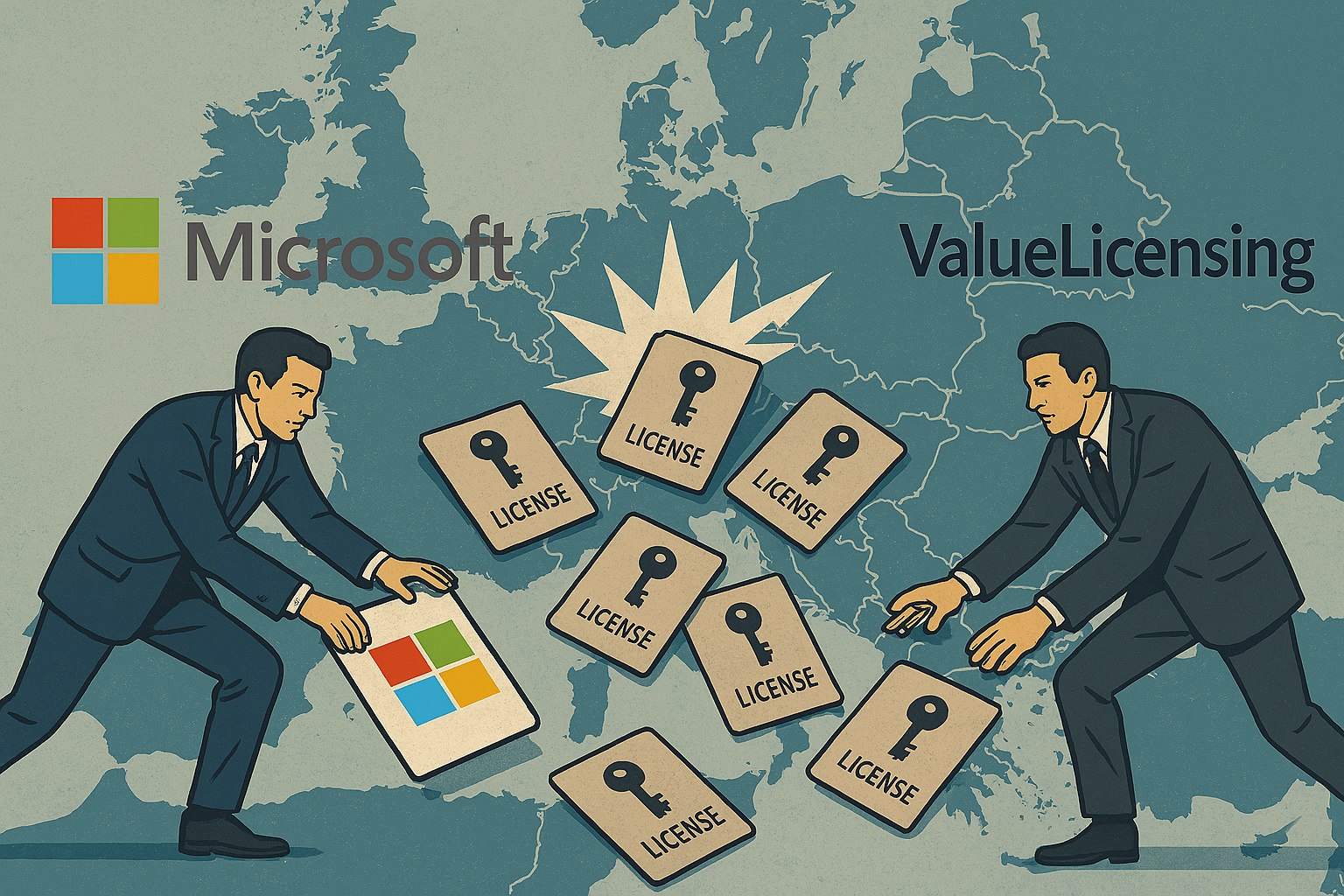 Licenze software usate i giudici danno torto a Microsoft nella causa