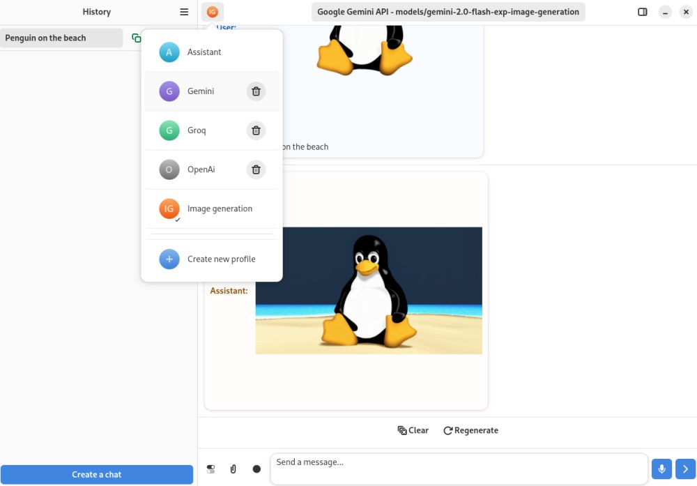 Generazione contenuti AI con Newelle su Linux