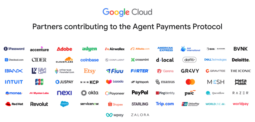 Partner pagamenti agenti AI AP2