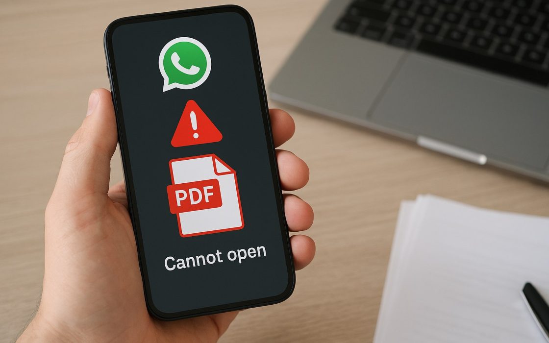 WhatsApp non apre PDF: come risolvere
