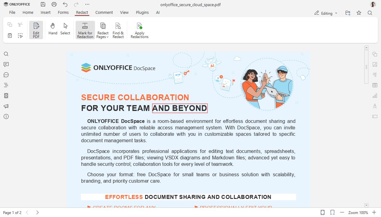 Oscurare dati riservati file PDF