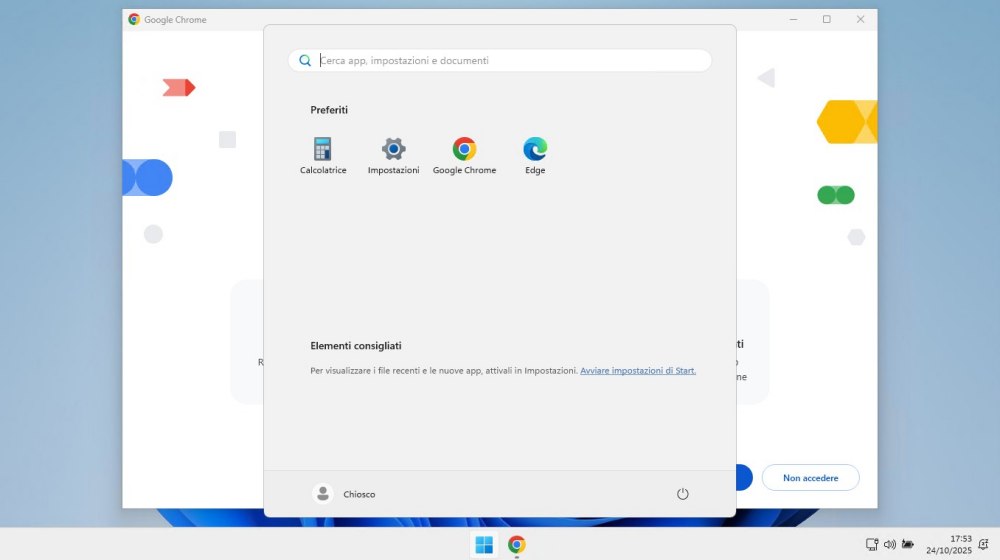 Desktop Kiosk mode multi-app Windows