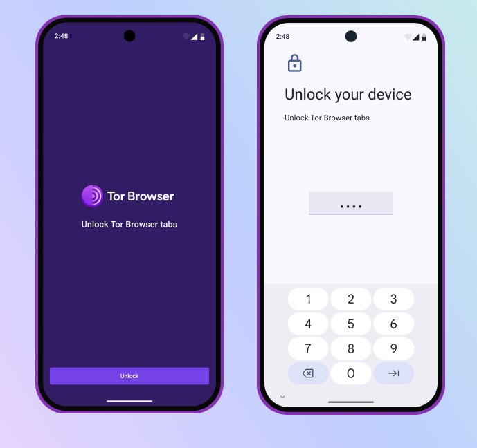 Sblocco schede Tor Browser su Android