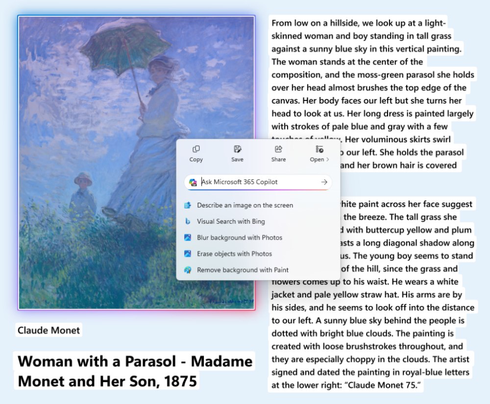 Click-to-do novità Windows 11