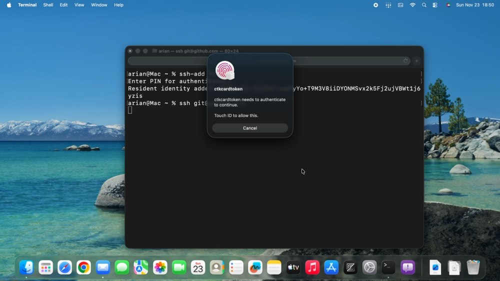 Secure Enclave su Mac gestisce le chiavi SSH in sicurezza e in hardware
