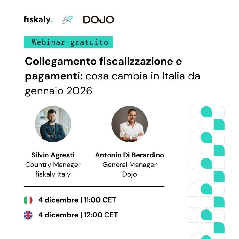 Webinar gratuito collegamento logico POS e Registratori Telematici per punto cassa