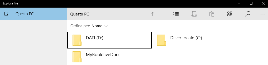 Esplora file moderno Windows 11